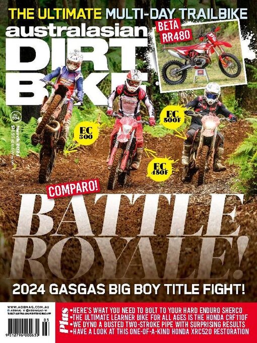 Title details for Australasian Dirt Bike Magazine by Citrus Media Digital Pty Ltd. - Available